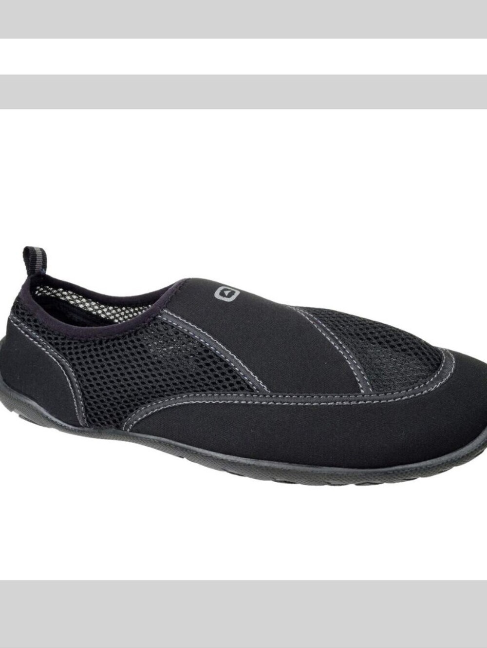 Outbound Men's Slip-on Water Shoes, Beach Shoes Black Size 9
